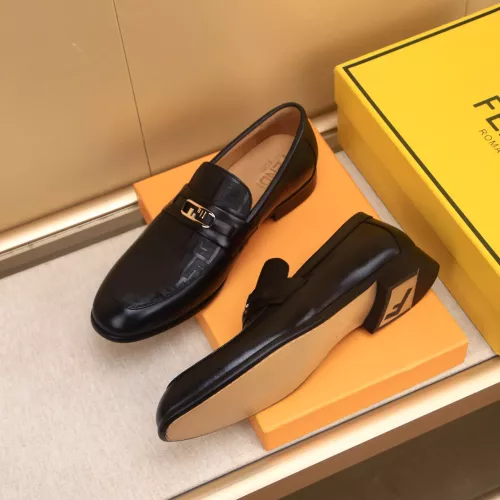 Cheap Fendi Leather Shoes For Men #1367893 Replica Wholesale [$88.00 USD] [ITEM#1367893] on Replica Fendi Leather Shoes