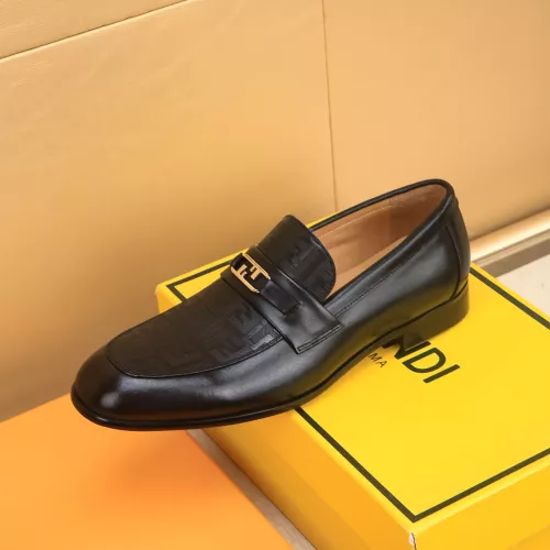 Cheap Fendi Leather Shoes For Men #1367893 Replica Wholesale [$88.00 USD] [ITEM#1367893] on Replica Fendi Leather Shoes