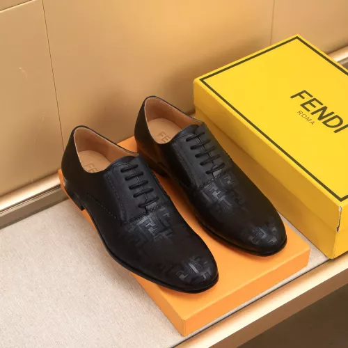 Cheap Fendi Leather Shoes For Men #1367905 Replica Wholesale [$88.00 USD] [ITEM#1367905] on Replica Fendi Leather Shoes