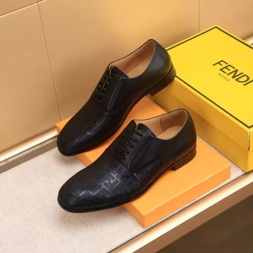 Cheap Fendi Leather Shoes For Men #1367905 Replica Wholesale [$88.00 USD] [ITEM#1367905] on Replica Fendi Leather Shoes