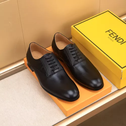 Cheap Fendi Leather Shoes For Men #1367906 Replica Wholesale [$88.00 USD] [ITEM#1367906] on Replica Fendi Leather Shoes