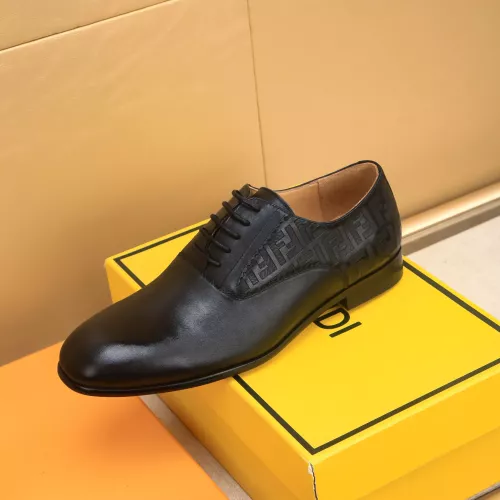 Cheap Fendi Leather Shoes For Men #1367906 Replica Wholesale [$88.00 USD] [ITEM#1367906] on Replica Fendi Leather Shoes