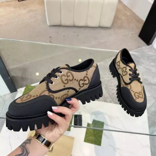 Cheap Gucci Oxfords Shoes For Women #1367918 Replica Wholesale [$88.00 USD] [ITEM#1367918] on Replica Gucci Oxfords Shoes