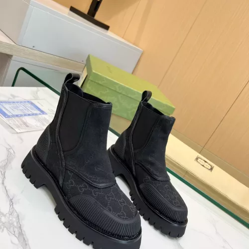 Cheap Gucci Boots For Men #1367931 Replica Wholesale [$98.00 USD] [ITEM#1367931] on Replica Gucci Boots