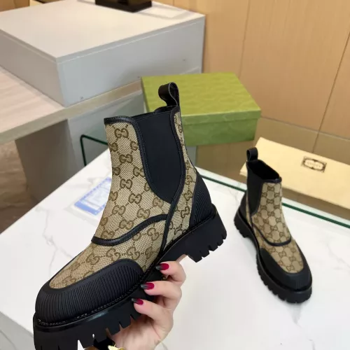 Cheap Gucci Boots For Women #1367934 Replica Wholesale [$98.00 USD] [ITEM#1367934] on Replica Gucci Boots