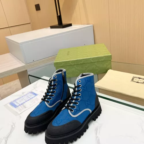 Cheap Gucci Boots For Men #1367941 Replica Wholesale [$98.00 USD] [ITEM#1367941] on Replica Gucci Boots