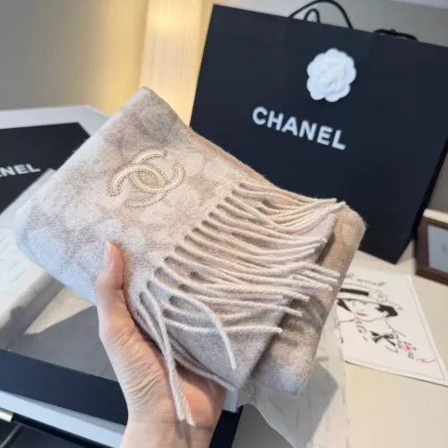 Cheap Chanel Scarves #1367959 Replica Wholesale [$56.00 USD] [ITEM#1367959] on Replica Chanel Scarves