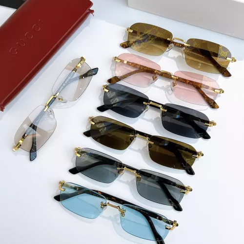 Cheap Gucci AAA Quality Sunglasses #1368029 Replica Wholesale [$60.00 USD] [ITEM#1368029] on Replica Gucci AAA Quality Sunglasses