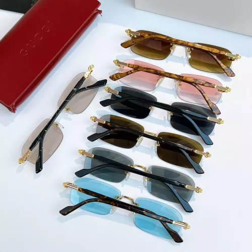 Cheap Gucci AAA Quality Sunglasses #1368029 Replica Wholesale [$60.00 USD] [ITEM#1368029] on Replica Gucci AAA Quality Sunglasses
