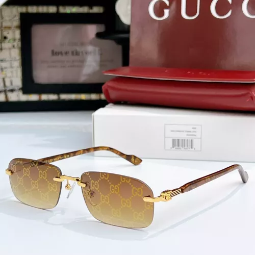 Gucci AAA Quality Sunglasses #1368033