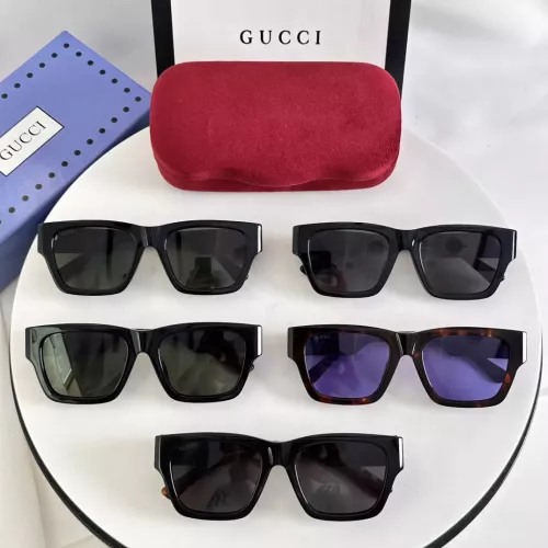 Cheap Gucci AAA Quality Sunglasses #1368077 Replica Wholesale [$52.00 USD] [ITEM#1368077] on Replica Gucci AAA Quality Sunglasses