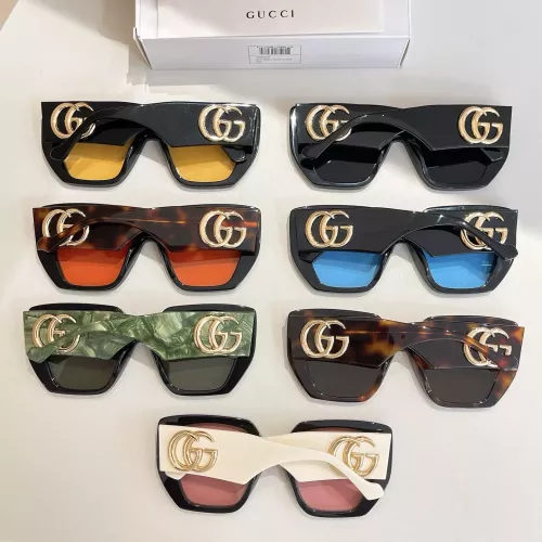 Cheap Gucci AAA Quality Sunglasses #1368085 Replica Wholesale [$64.00 USD] [ITEM#1368085] on Replica Gucci AAA Quality Sunglasses