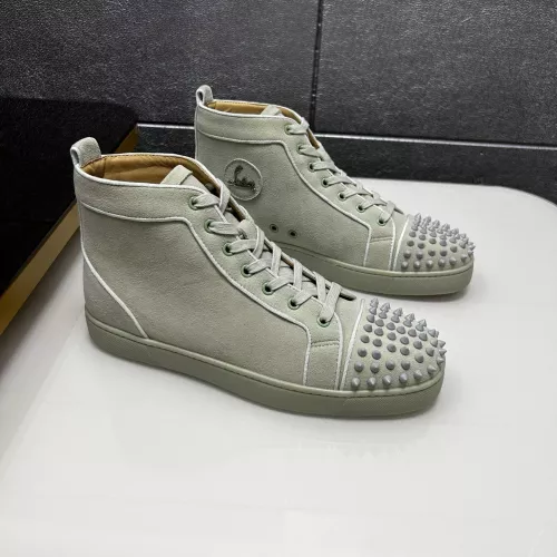 Cheap Christian Louboutin High Top Shoes For Women #1368090 Replica Wholesale [$96.00 USD] [ITEM#1368090] on Replica Christian Louboutin High Top Shoes