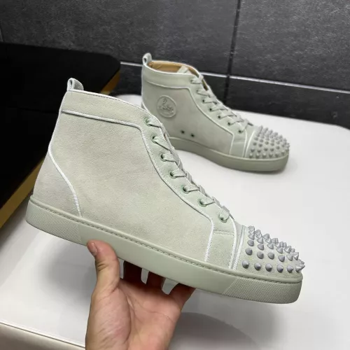 Cheap Christian Louboutin High Top Shoes For Women #1368090 Replica Wholesale [$96.00 USD] [ITEM#1368090] on Replica Christian Louboutin High Top Shoes