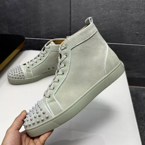 Cheap Christian Louboutin High Top Shoes For Women #1368090 Replica Wholesale [$96.00 USD] [ITEM#1368090] on Replica Christian Louboutin High Top Shoes