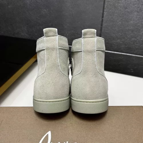 Cheap Christian Louboutin High Top Shoes For Women #1368090 Replica Wholesale [$96.00 USD] [ITEM#1368090] on Replica Christian Louboutin High Top Shoes