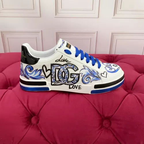 Cheap Dolce &amp; Gabbana D&amp;G Casual Shoes For Men #1368116 Replica Wholesale [$115.00 USD] [ITEM#1368116] on Replica Dolce &amp; Gabbana D&amp;G Casual Shoes