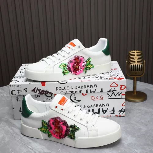 Cheap Dolce &amp; Gabbana D&amp;G Casual Shoes For Women #1368138 Replica Wholesale [$88.00 USD] [ITEM#1368138] on Replica Dolce &amp; Gabbana D&amp;G Casual Shoes