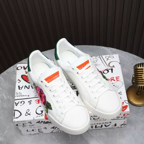Cheap Dolce &amp; Gabbana D&amp;G Casual Shoes For Women #1368138 Replica Wholesale [$88.00 USD] [ITEM#1368138] on Replica Dolce &amp; Gabbana D&amp;G Casual Shoes