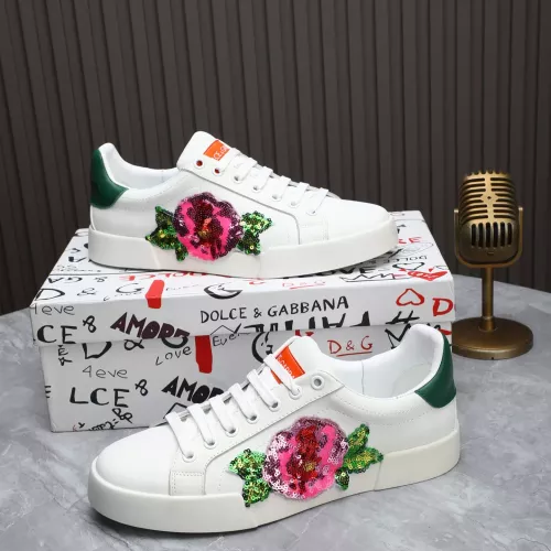 Cheap Dolce &amp; Gabbana D&amp;G Casual Shoes For Women #1368138 Replica Wholesale [$88.00 USD] [ITEM#1368138] on Replica Dolce &amp; Gabbana D&amp;G Casual Shoes
