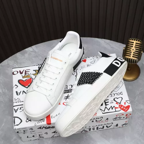 Cheap Dolce &amp; Gabbana D&amp;G Casual Shoes For Men #1368139 Replica Wholesale [$88.00 USD] [ITEM#1368139] on Replica Dolce &amp; Gabbana D&amp;G Casual Shoes