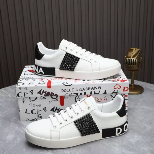 Cheap Dolce &amp; Gabbana D&amp;G Casual Shoes For Men #1368139 Replica Wholesale [$88.00 USD] [ITEM#1368139] on Replica Dolce &amp; Gabbana D&amp;G Casual Shoes