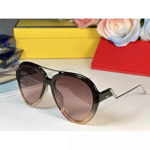 Fendi AAA Quality Sunglasses #1368199