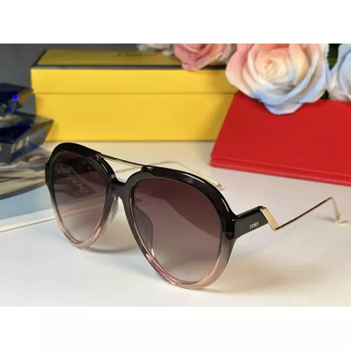 Fendi AAA Quality Sunglasses #1368200