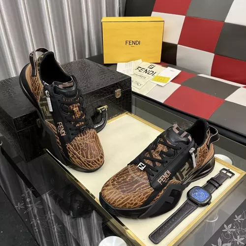 Cheap Fendi Casual Shoes For Men #1368225 Replica Wholesale [$108.00 USD] [ITEM#1368225] on Replica Fendi Casual Shoes
