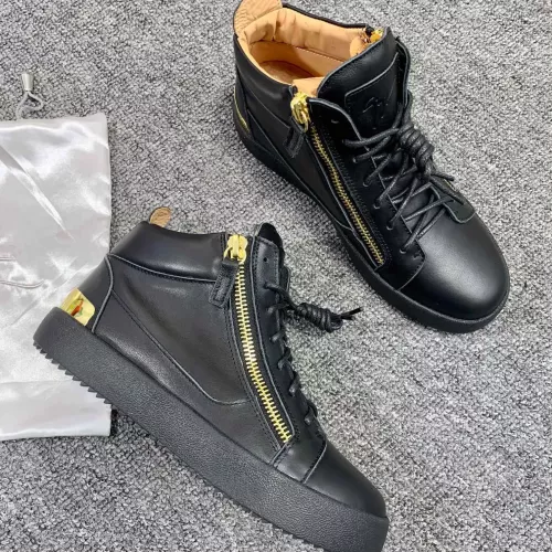 Cheap Giuseppe Zanotti High Tops Shoes For Women #1368335 Replica Wholesale [$98.00 USD] [ITEM#1368335] on Replica Giuseppe Zanotti High Tops Shoes