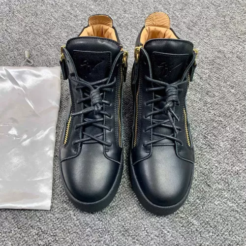 Cheap Giuseppe Zanotti High Tops Shoes For Women #1368335 Replica Wholesale [$98.00 USD] [ITEM#1368335] on Replica Giuseppe Zanotti High Tops Shoes