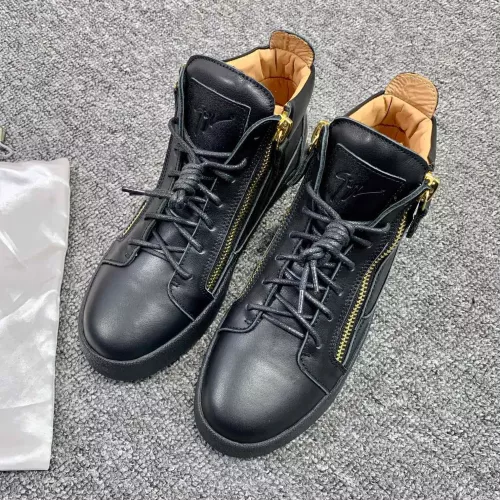 Cheap Giuseppe Zanotti High Tops Shoes For Women #1368335 Replica Wholesale [$98.00 USD] [ITEM#1368335] on Replica Giuseppe Zanotti High Tops Shoes