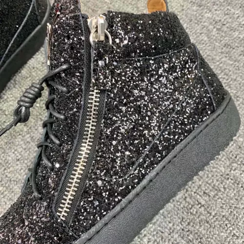 Cheap Giuseppe Zanotti High Tops Shoes For Women #1368337 Replica Wholesale [$98.00 USD] [ITEM#1368337] on Replica Giuseppe Zanotti High Tops Shoes