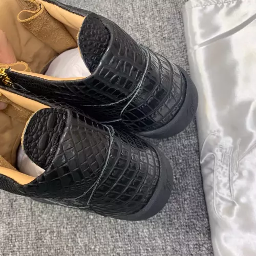 Cheap Giuseppe Zanotti High Tops Shoes For Men #1368344 Replica Wholesale [$102.00 USD] [ITEM#1368344] on Replica Giuseppe Zanotti High Tops Shoes