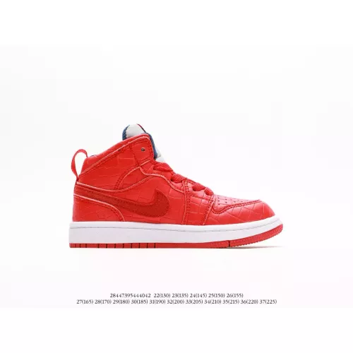 Cheap Air Jordan 1 I Kids shoes For Kids #1368438 Replica Wholesale [$60.00 USD] [ITEM#1368438] on Replica Air Jordan 1 I Kids shoes