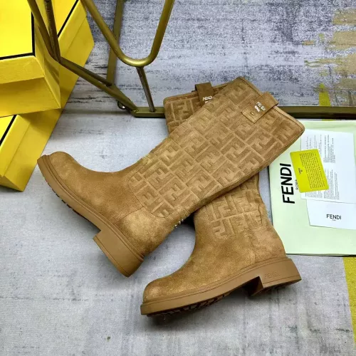 Cheap Fendi Fashion Boots For Women #1368506 Replica Wholesale [$125.00 USD] [ITEM#1368506] on Replica Fendi Fashion Boots