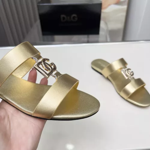 Cheap Dolce &amp; Gabbana D&amp;G Slippers For Women #1368517 Replica Wholesale [$85.00 USD] [ITEM#1368517] on Replica Dolce &amp; Gabbana D&amp;G Slippers