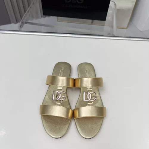 Cheap Dolce &amp; Gabbana D&amp;G Slippers For Women #1368517 Replica Wholesale [$85.00 USD] [ITEM#1368517] on Replica Dolce &amp; Gabbana D&amp;G Slippers