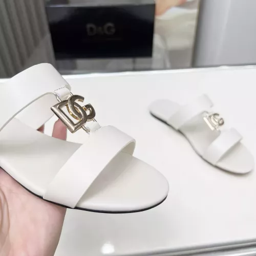 Cheap Dolce &amp; Gabbana D&amp;G Slippers For Women #1368518 Replica Wholesale [$85.00 USD] [ITEM#1368518] on Replica Dolce &amp; Gabbana D&amp;G Slippers
