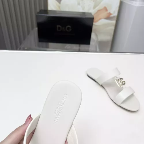 Cheap Dolce &amp; Gabbana D&amp;G Slippers For Women #1368518 Replica Wholesale [$85.00 USD] [ITEM#1368518] on Replica Dolce &amp; Gabbana D&amp;G Slippers