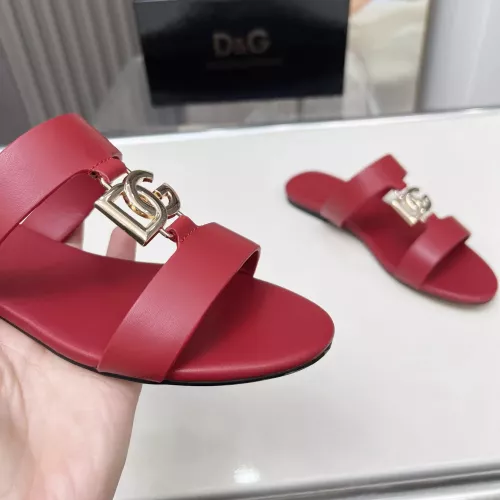 Cheap Dolce &amp; Gabbana D&amp;G Slippers For Women #1368531 Replica Wholesale [$85.00 USD] [ITEM#1368531] on Replica Dolce &amp; Gabbana D&amp;G Slippers