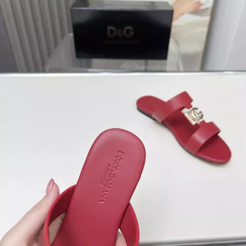 Cheap Dolce &amp; Gabbana D&amp;G Slippers For Women #1368531 Replica Wholesale [$85.00 USD] [ITEM#1368531] on Replica Dolce &amp; Gabbana D&amp;G Slippers