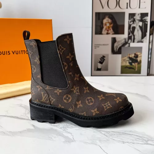 Cheap Louis Vuitton Boots For Women #1368561 Replica Wholesale [$102.00 USD] [ITEM#1368561] on Replica Louis Vuitton Boots