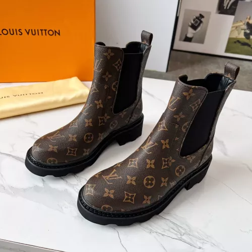 Cheap Louis Vuitton Boots For Women #1368561 Replica Wholesale [$102.00 USD] [ITEM#1368561] on Replica Louis Vuitton Boots