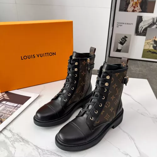 Cheap Louis Vuitton Boots For Women #1368563 Replica Wholesale [$102.00 USD] [ITEM#1368563] on Replica Louis Vuitton Boots