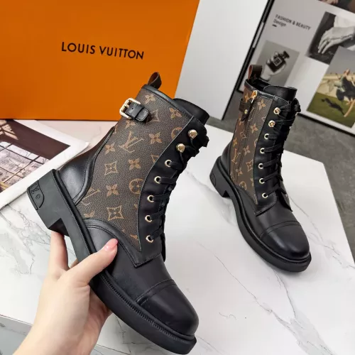 Cheap Louis Vuitton Boots For Women #1368563 Replica Wholesale [$102.00 USD] [ITEM#1368563] on Replica Louis Vuitton Boots