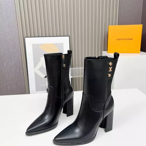 Cheap Louis Vuitton Boots For Women #1368565 Replica Wholesale [$112.00 USD] [ITEM#1368565] on Replica Louis Vuitton Boots