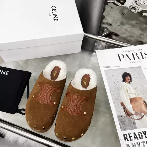 Cheap Celine Slippers For Women #1368591 Replica Wholesale [$96.00 USD] [ITEM#1368591] on Replica Celine Slippers
