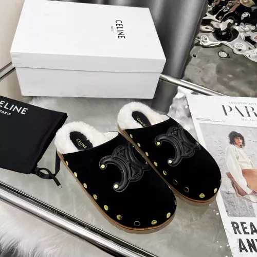 Cheap Celine Slippers For Women #1368592 Replica Wholesale [$96.00 USD] [ITEM#1368592] on Replica Celine Slippers