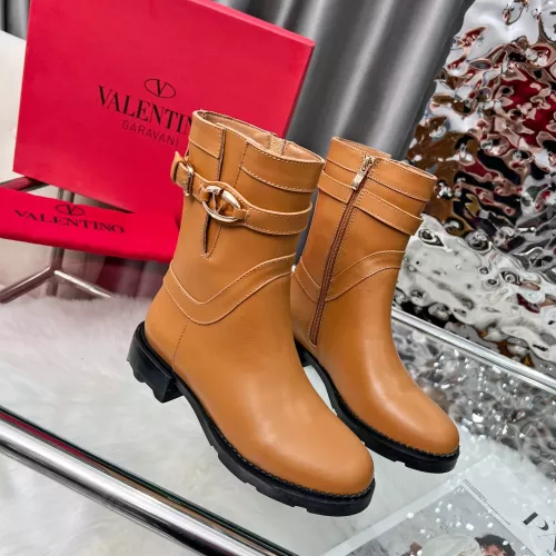 Cheap Valentino Boots For Women #1368599 Replica Wholesale [$115.00 USD] [ITEM#1368599] on Replica Valentino Boots